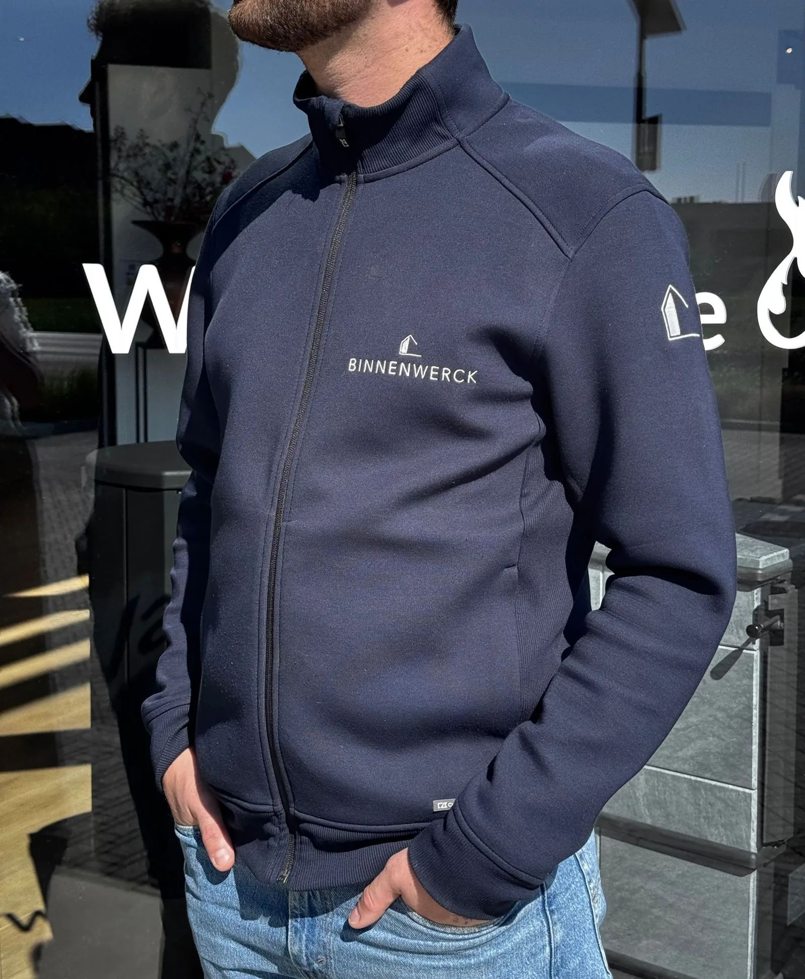 Softshell met logo voor Binnenwerck